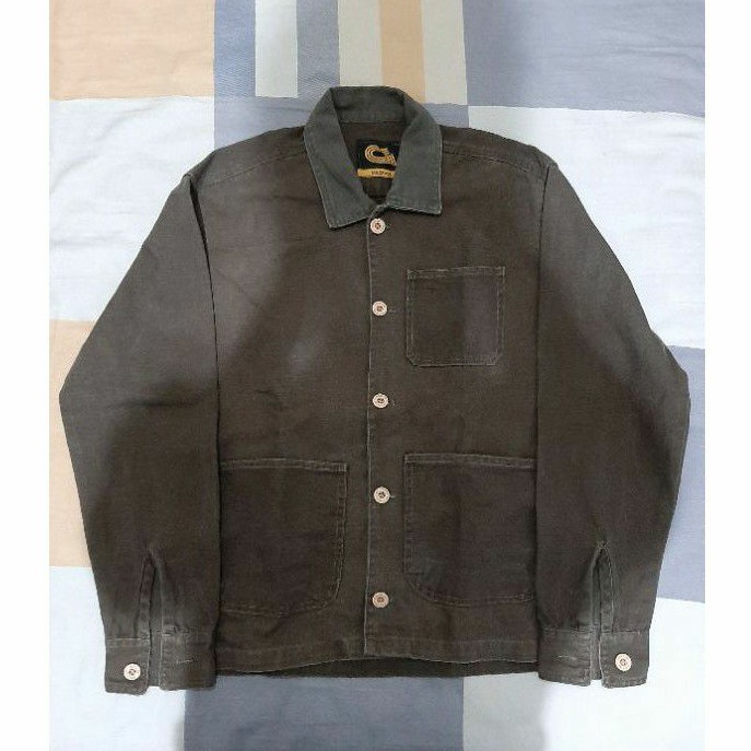 jaket trucker parka jaket militer canvas original hoodie sweater vest guten inc murah bekas army