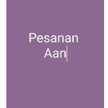 

pesanan abdilah