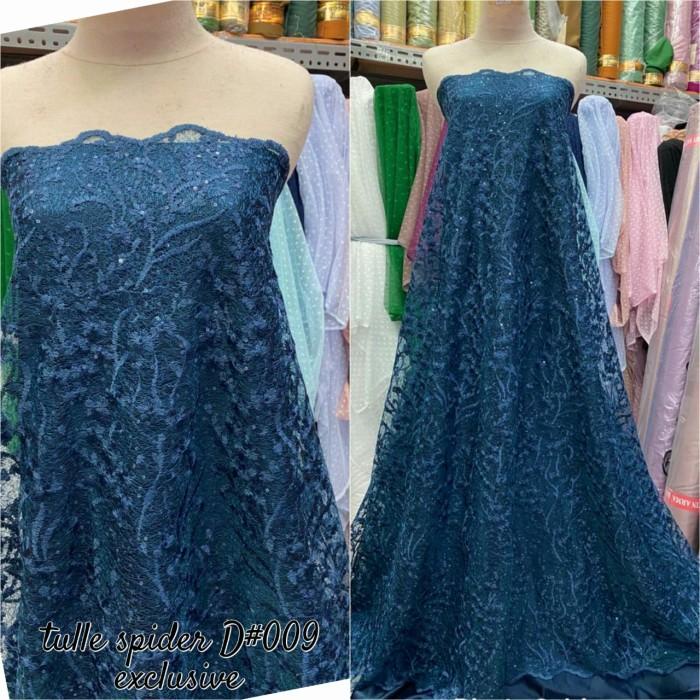 Kain Tulle Spider/ Tille Spider/ Kain Brokat Tille Spider Bahan Kebaya 081