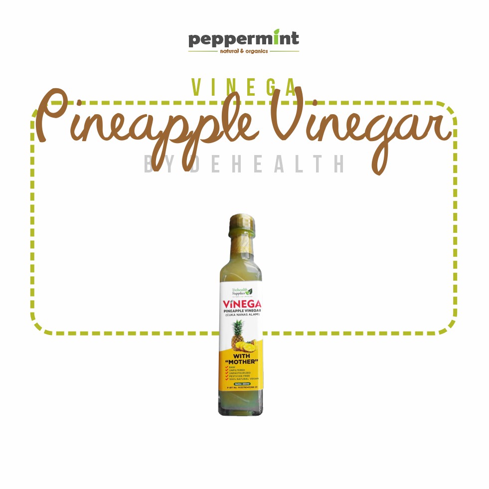 

Dehealth Finega Pineapple Vinegar (250 ml) / Cuka Nanas