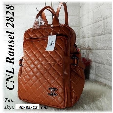 CNL 838 Ransel Laptop Wanita Backpack Tas Ransel Wanita Import Murah Multifungsi