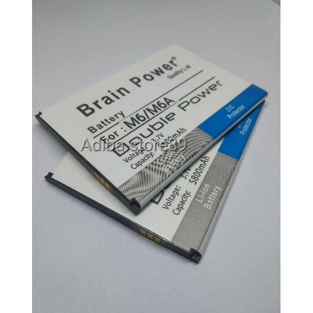 Baterai Batre Evercoss M6 M6A Double Power Battery