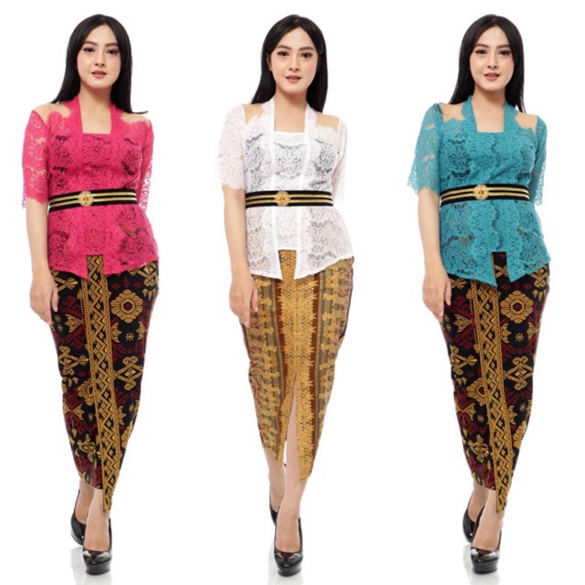 SUPER BEST SELLER Kebaya Bali modern Rangrang Modif Tile