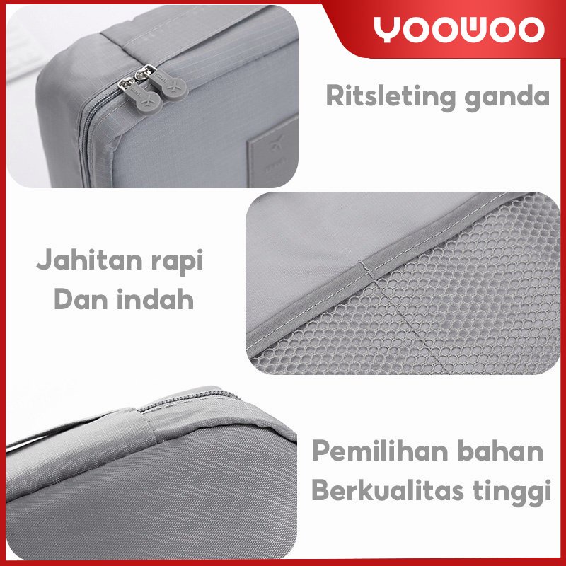 Tas Penyimpanan / Tas Kosmetik Multifungsi / Travel Bag / Pouch Makeup Organizer