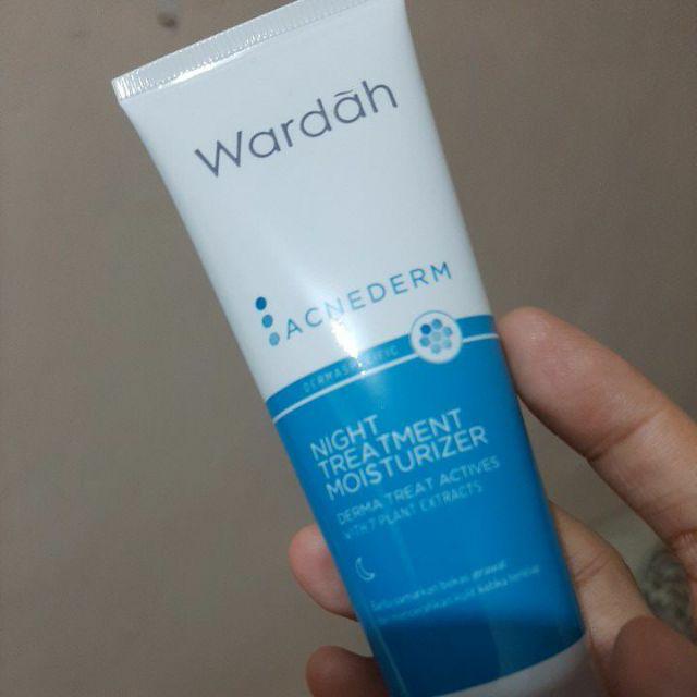 Wardah acne / Acnederm Night Treatment Moisturizer  