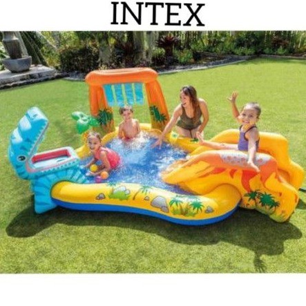 Intex Kolam Renang Karet Perosotan Jumbo