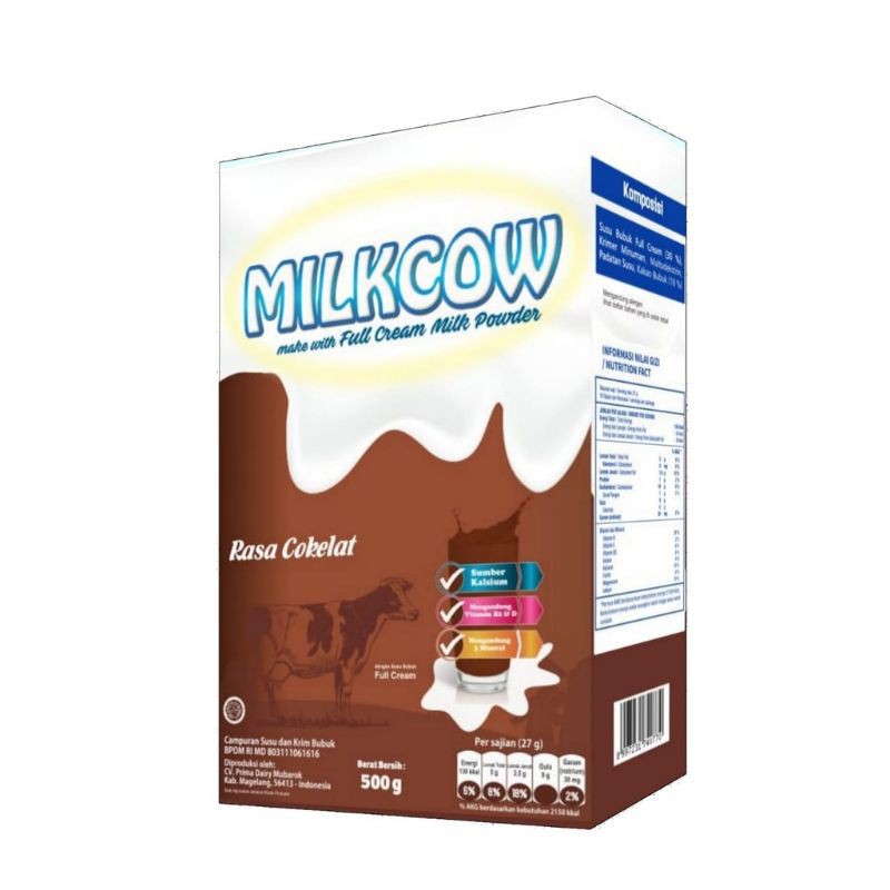 SUSU MILKCOW PENAMBAH NAFSU MAKAN .PENAMBAH BERAT BADAN  FULLCREEAM  100% COCOK UNTUK ANAK DAN DEWASA