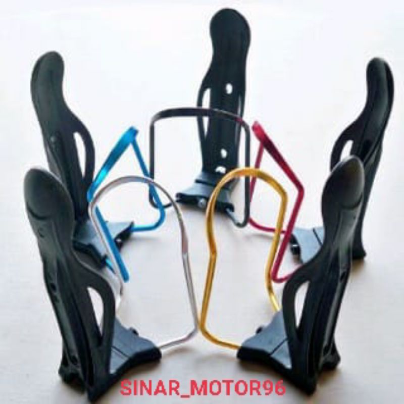 TEMPAT BOTOL AIR MINUM SETELAN GANTUNGAN AIR MINUM MOTOR DAN SEPEDA UNIVERSAL HIGH QUALITY