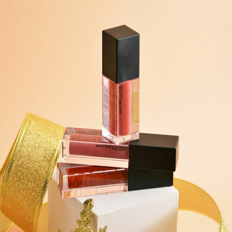 MAYBELLINE Cushion Matte Lip Cream - Lipstick Soft Velvet Finish Lembut & Ringan