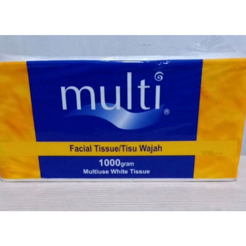 MULTI TISSUE 1000gr FACIAL TISSUE WAJAH 1000gr MULTI