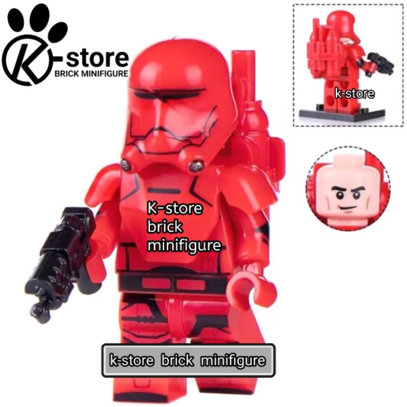 lego star wars final order sith flame trooper minifigure