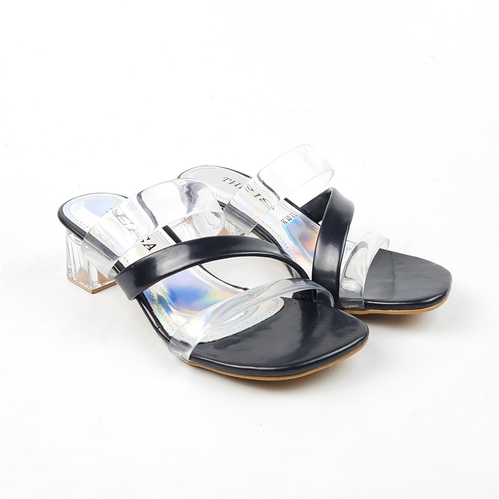 Sandal hak kaca wanita Therisa LYLY.01 36-40