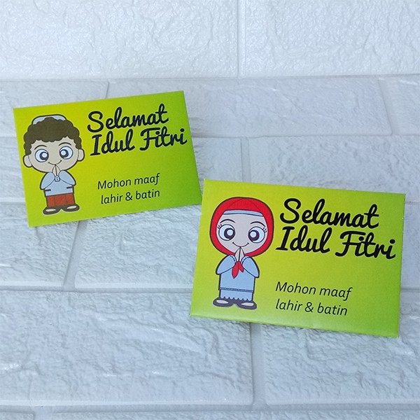 

Amplop Lebaran Karakter Cowok Cewek Kecil