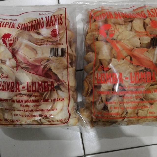 

Keripik Singkong Lumba Lumba 500gr