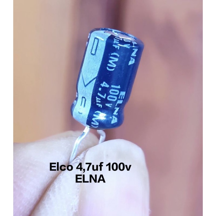 Elco 4,7uf 100v ELNA