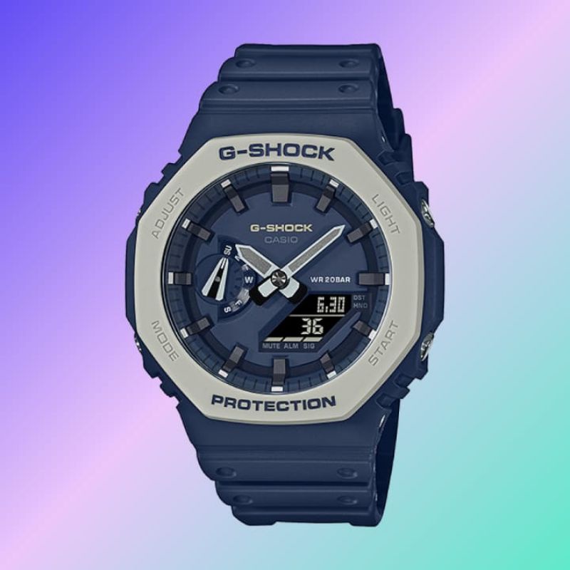 Jam tangan Sporty CASIO G-SHOCK GA-2110ET-2ADR GA 2110 2100 Autolight fullset