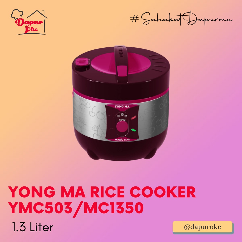 Yong Ma Rice Cooker 1.3 Lt YMC503/MC1350 / Magic Com