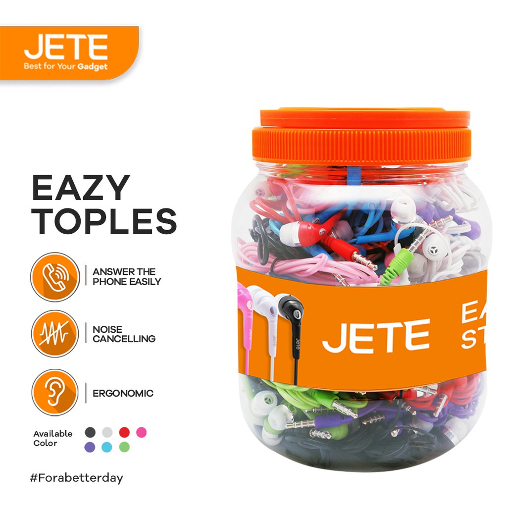 Headset Handsfree Jete Eazy Candy Per Pcs ORIGINAL