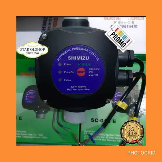 Otomatis Pompa Air Booster Shimizu Automatic Pressure Control Shopee Indonesia