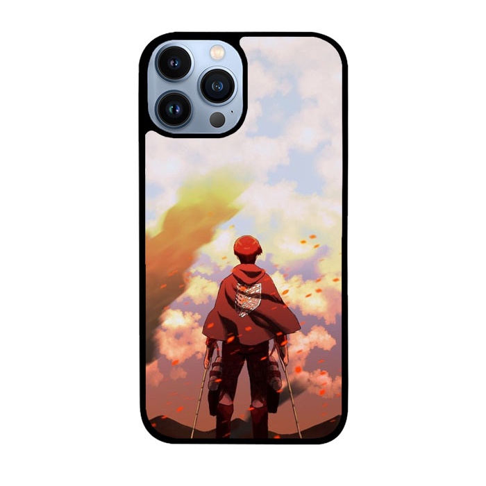 Case Casing Softcase Cover Iphone 11 12 13 Pro Max Mini Attack on titan FF0503