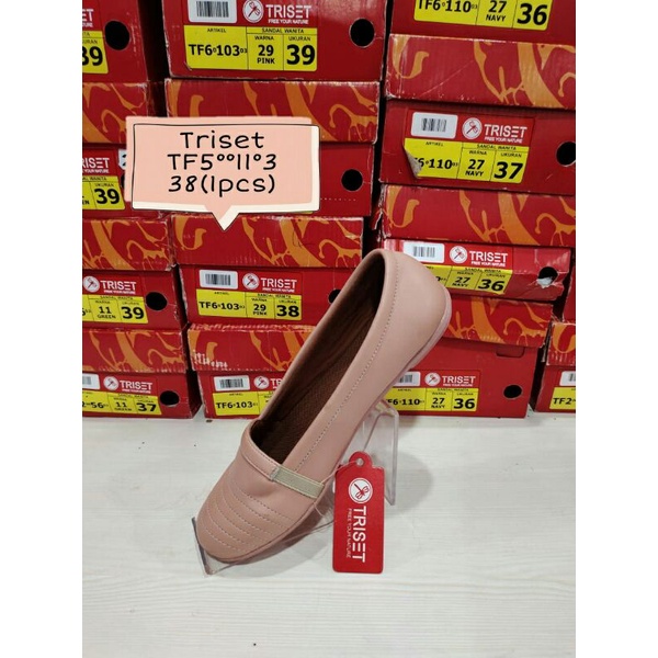 DETAIL SEPATU TRISET SALLE TERMURAH