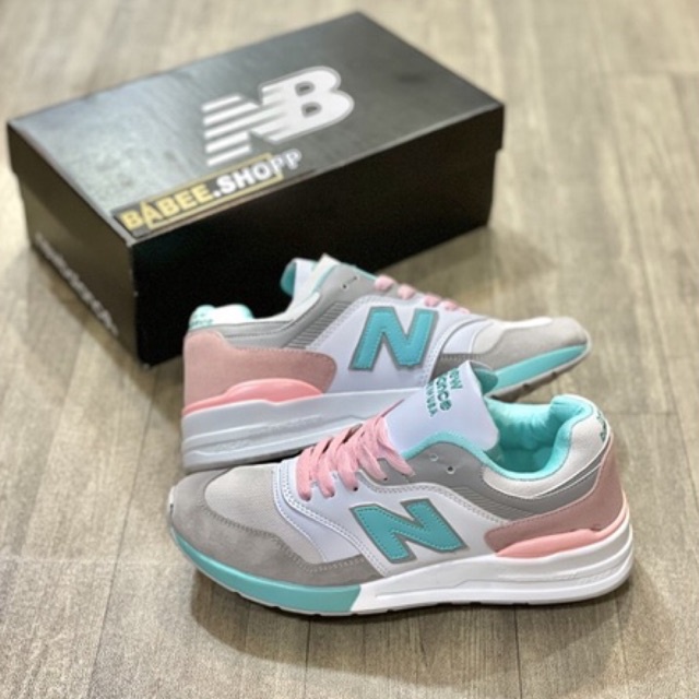 NEW BALANCE 997 WHITE GREY PINK