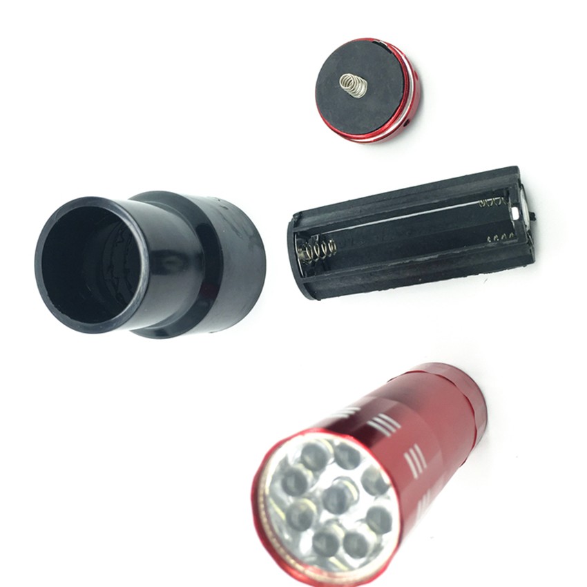 WRT Lampu Senter Teropong Telur Inkubator Tester Mini Telur Pakai Baterai untuk Telor Ayam Burung