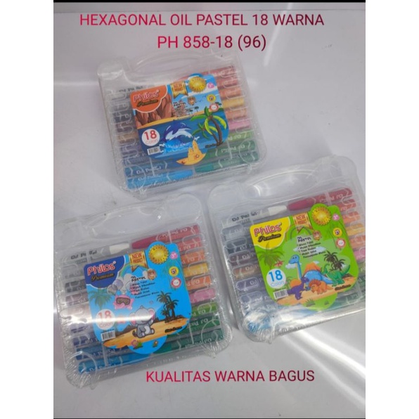 

Hexagonal Oil Pastel Philos 24 warna/ Hexa Oil Pastel 18 warna Bagus dan Murah