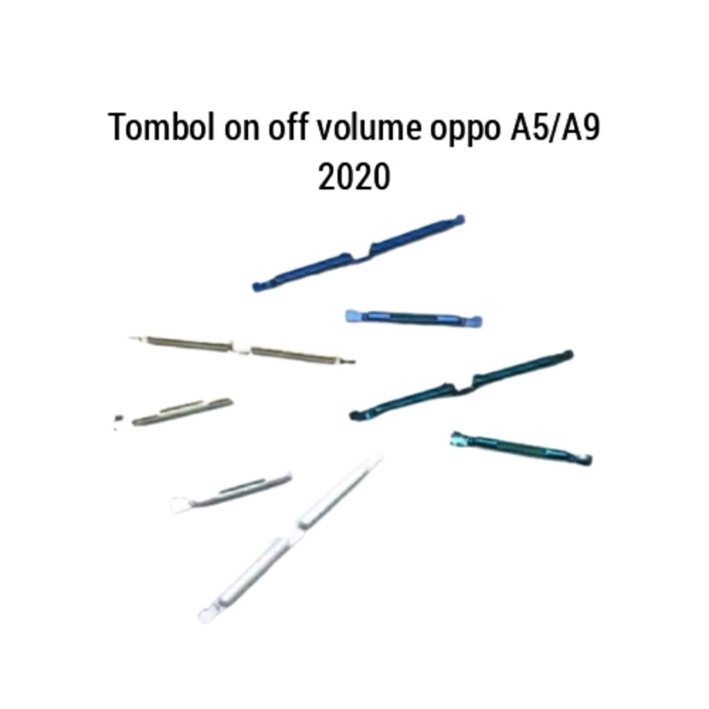 TOMBOL LUAR ON OFF VOLUME OPPO A5 2020 / A9 2020 - KEYPAD LUAR ON OFF VOLUME OPPO A5 / A9 2020 - BC
