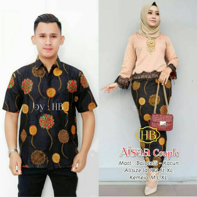 GROSIR BATIK COUPLE AISSA