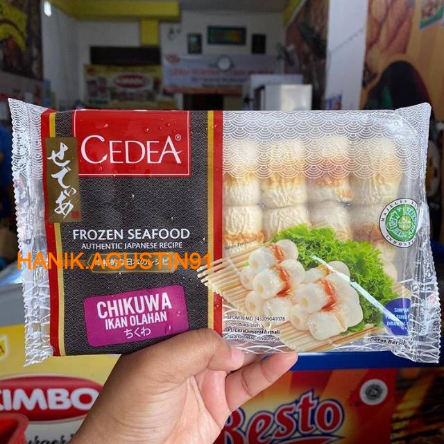 Jual Chikuwa Cedea 250gr Ikan Olahan Seafood 250 Gr Cikuwa Shopee