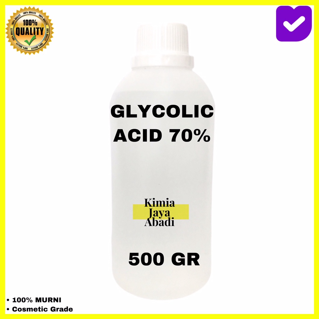 Glycolic Acid 70% / Glycolic Acid Liquid / Asam Glikolat 500 gram