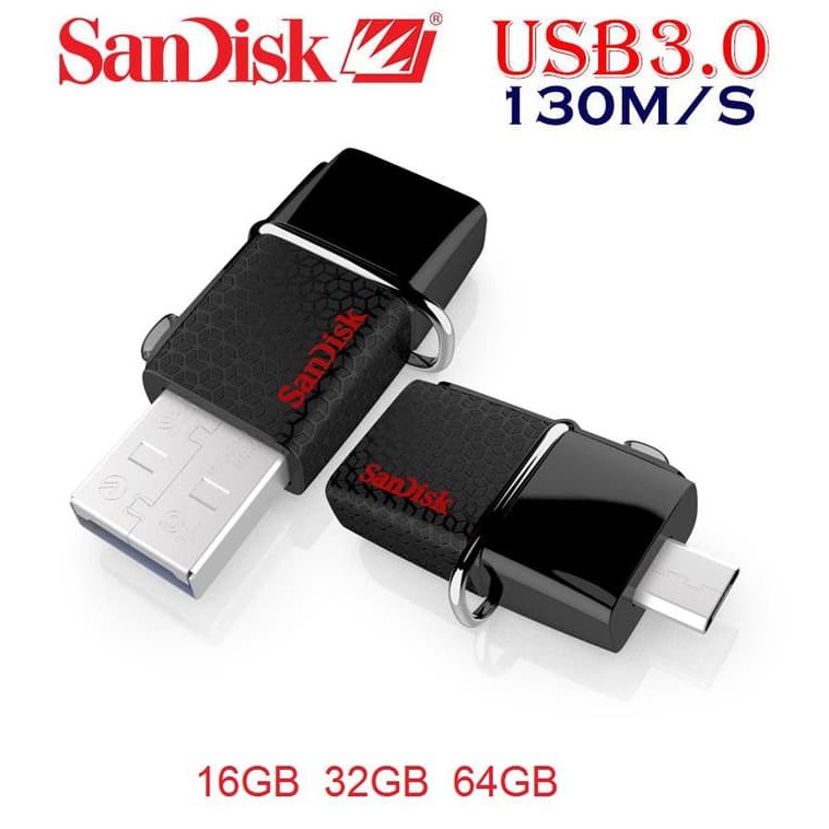 FD Sandisk 32GB Dual Drive USB 3.0