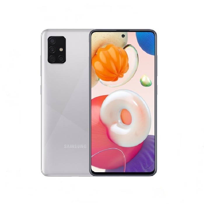 Samsung Galaxy A51 Smartphone Ram 8GB Rom 256GB Garansi Resmi - Silver Haze