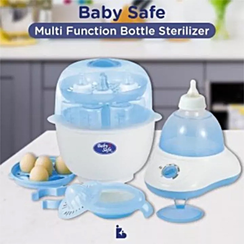 Baby Safe Multi Function Bottle Sterilizer 6 Botol Susu Bayi LB309 Garansi Resmi 1th