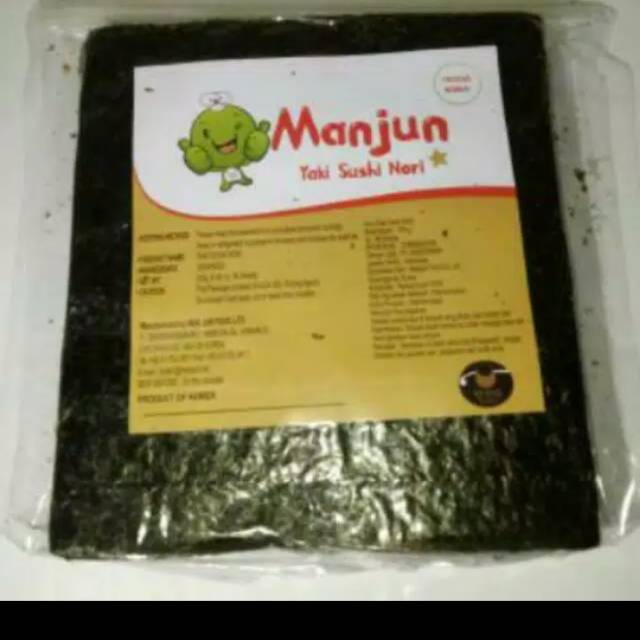 

Sushi Nori Manju 10sheet | Rumput Laut Sushi