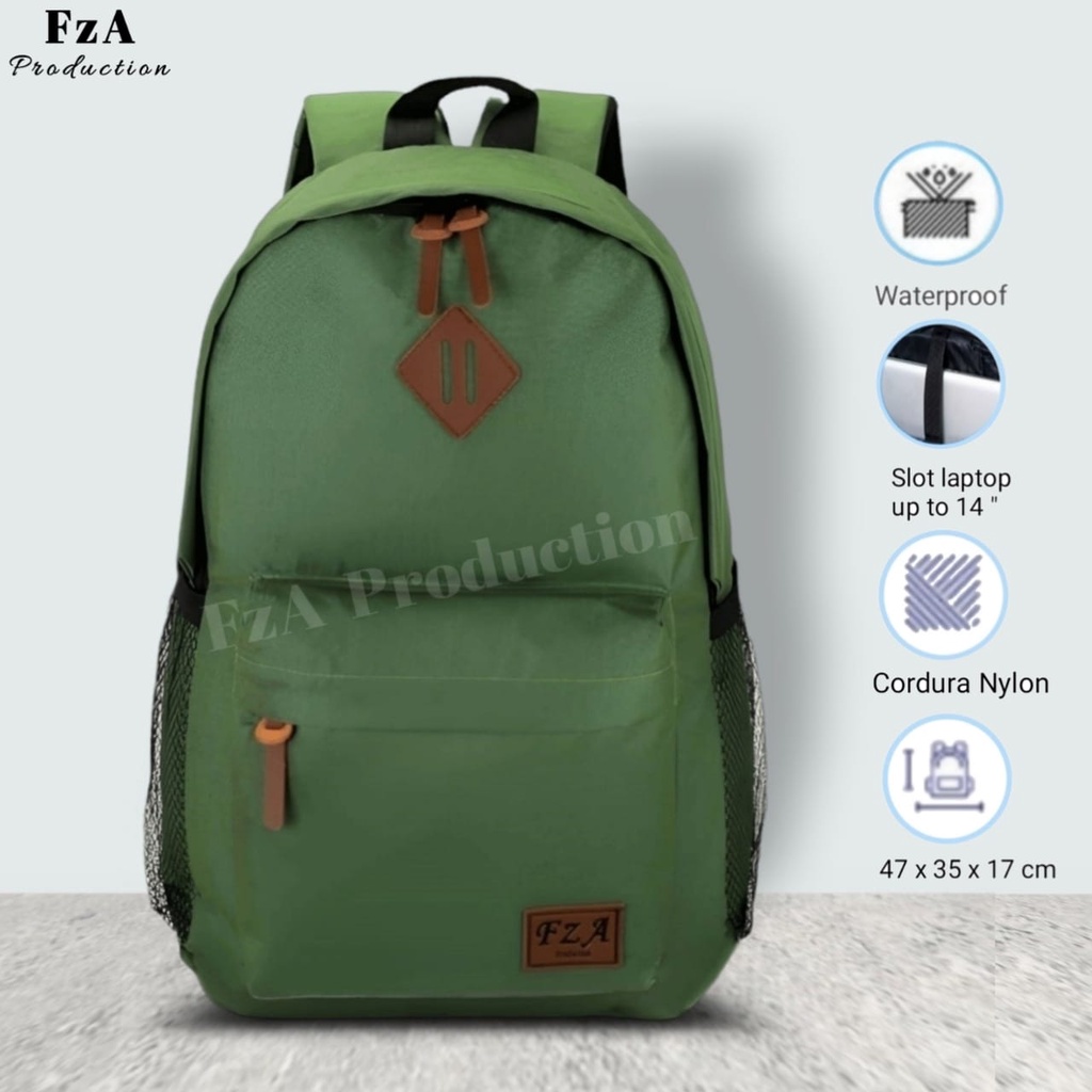 Tas Ransel Gendong Laptop Distro Sekolah Kuliah Pria Wanita Murah Original GRATIS Dompet Sakko HP