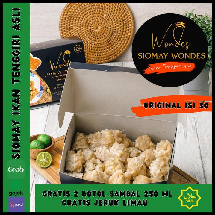 

Siomay Matang Isi 30 Pcs Polos