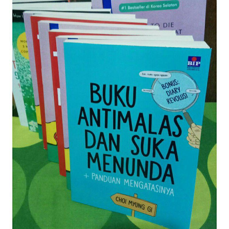 BUKU ANTI MALAS DAN SUKA MENUNDA