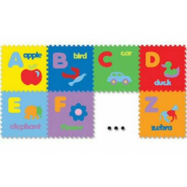 Evamats Puzzle Abjad Gambar - 26 Pcs