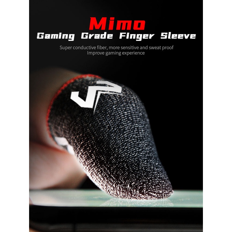 MEMO Finger Sleeve Sarung Tangan Jempol Gaming PUBG FF CODM ML isi 2Pcs