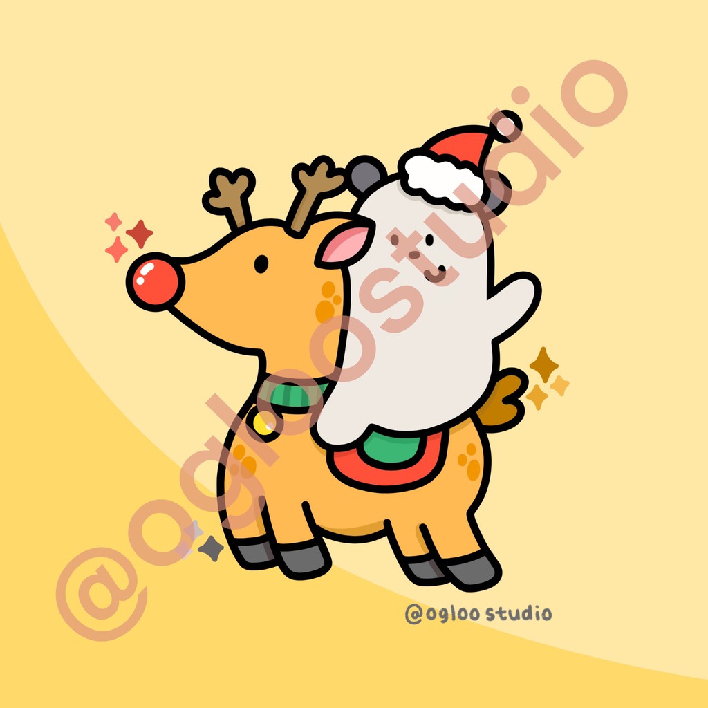 

STICKER AESTHETIC / STIKER ESTETIK / STICKER TUMBLR / STIKER LUCU (RUDOLPH)