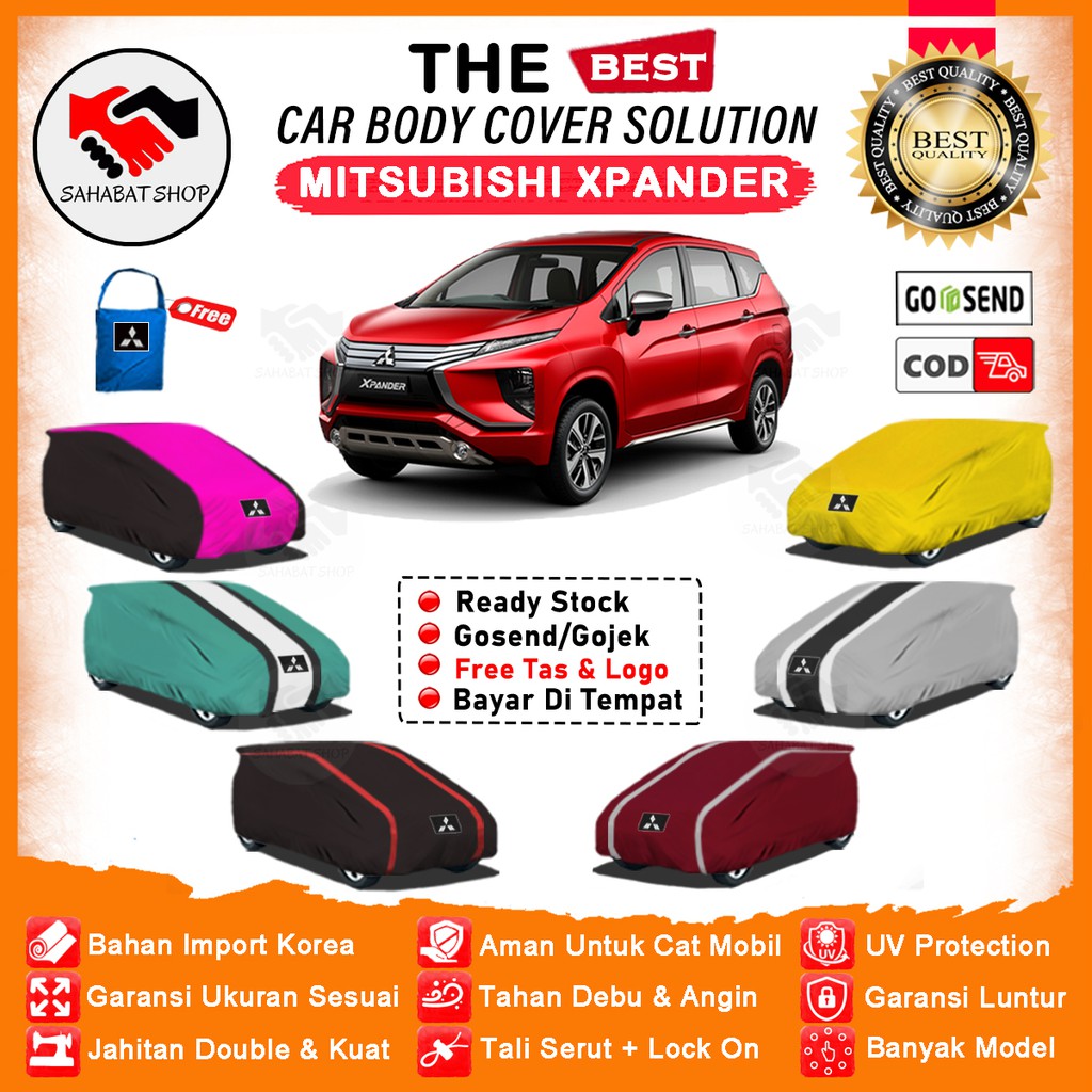 Body Cover Mobil Xpander / Sarung Penutup Mobil Xpander Selimut Expander Mantel Mitsubishi Outdoor