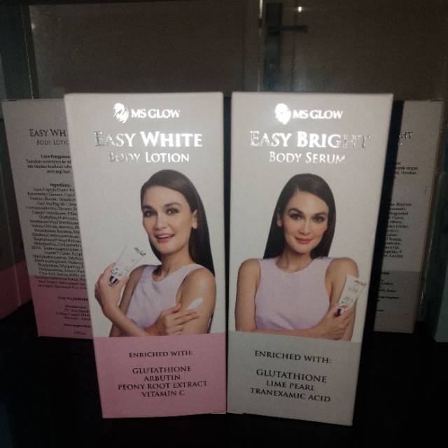 paket pemutih badan ms glow