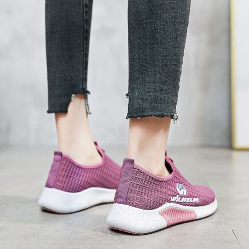 Sepatu Sneakers Wanita Slip On Fashionable - 2105
