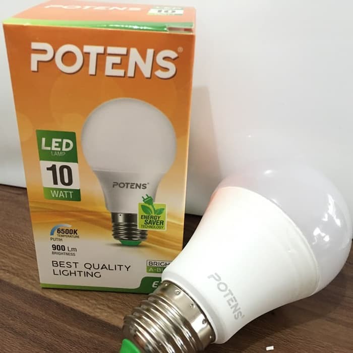 Lampu LED Potens 10W 10 WATT Terang Berkualitas Bergaransi 1 Tahun
