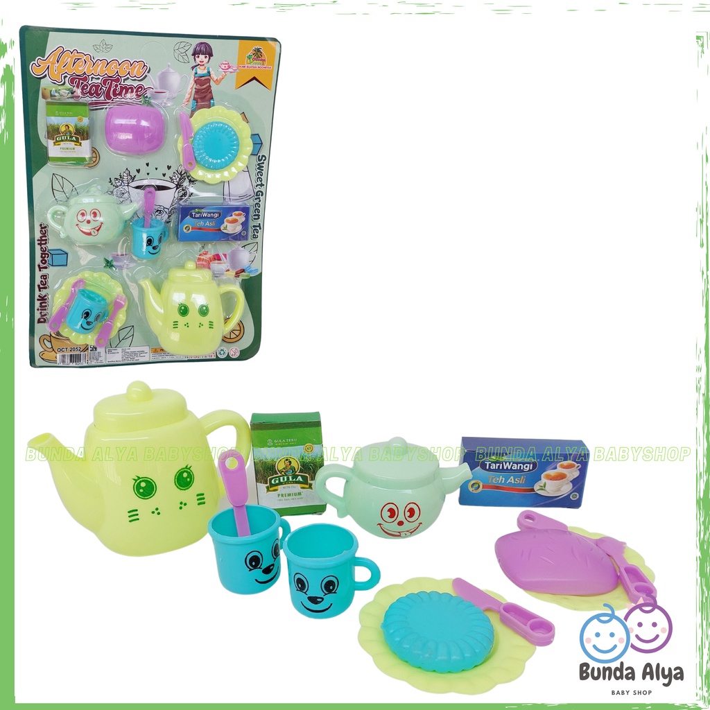 Promo Mainan Anak Mini Tea Set Teko Cangkir / Kitchen Set / Alat Dapur / Cooking Set - Mainan Masak Masakan Tea Set Play Mainan Anak Perempuan - Mainan Masak-Masakan Afternoon Tea Time - Mainan Miniatur Drink Tea