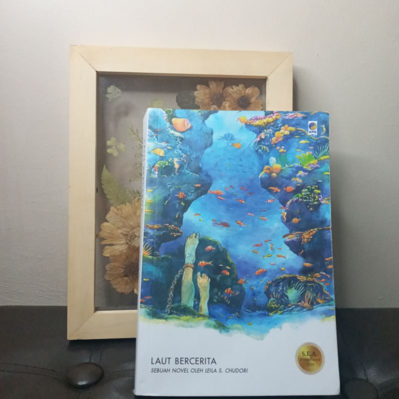 buku novel preloved bekas laut bercerita