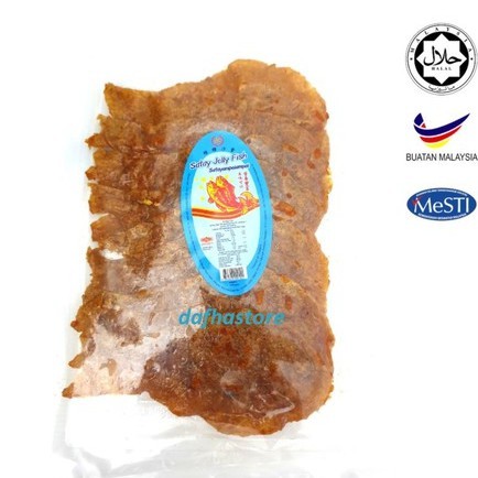 

sate jelly fish thailand satay ikan 120gr