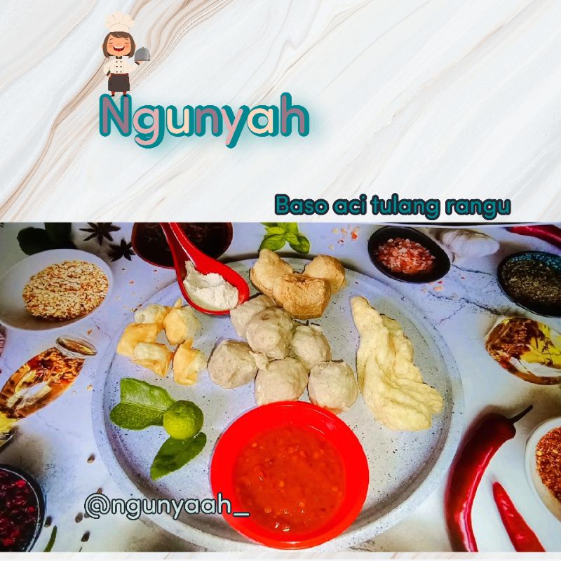 

Ngunyah baso tulang rangu